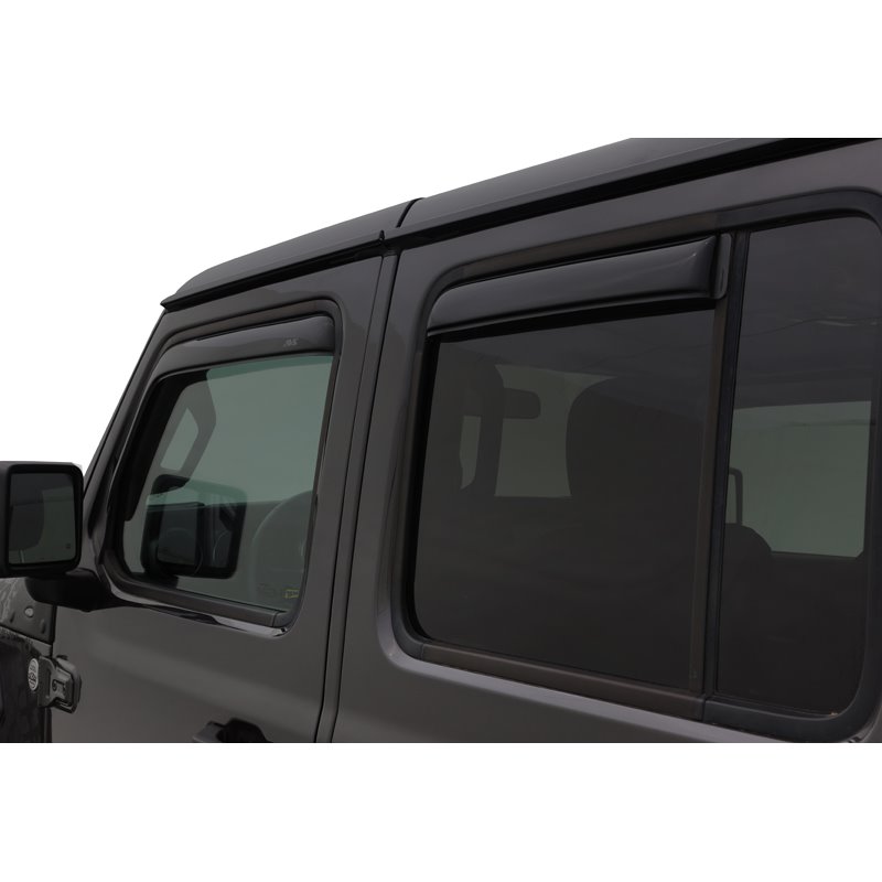 AVS | Ventvisor In-Channel Deflector 4 pc. - Gladiator / Wrangler (JL) 2018-2022
