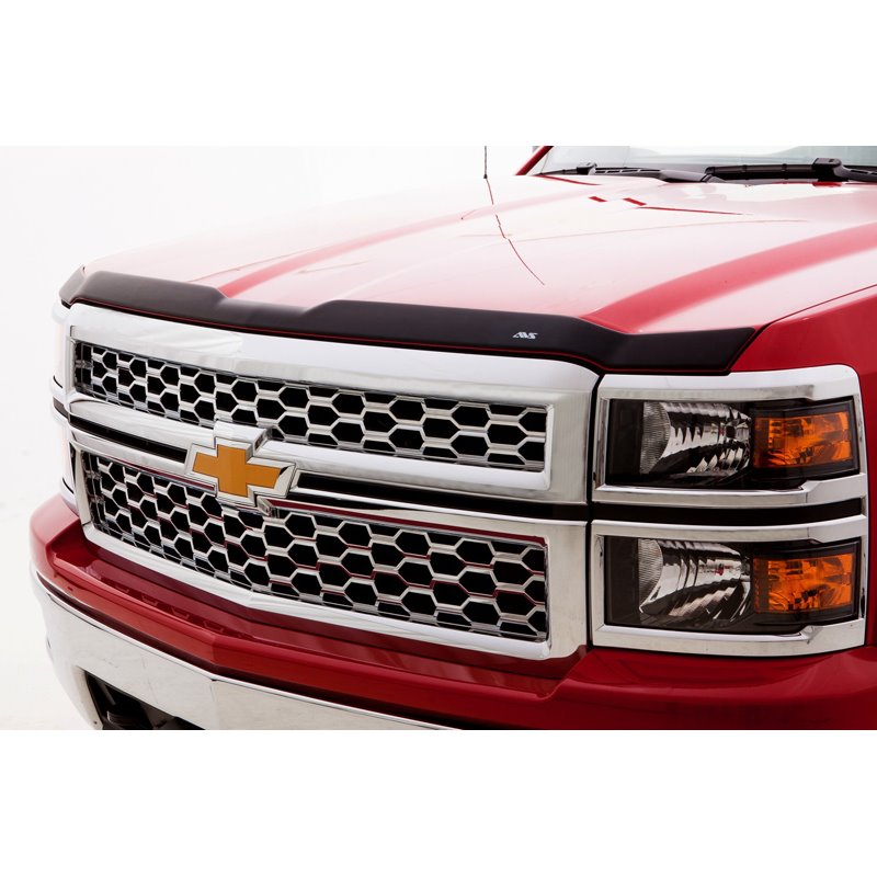 AVS | Aeroskin Matte Black Hood Protector - Silverado 2500 HD / Silverado 3500 HD 6.6L 2017-2019