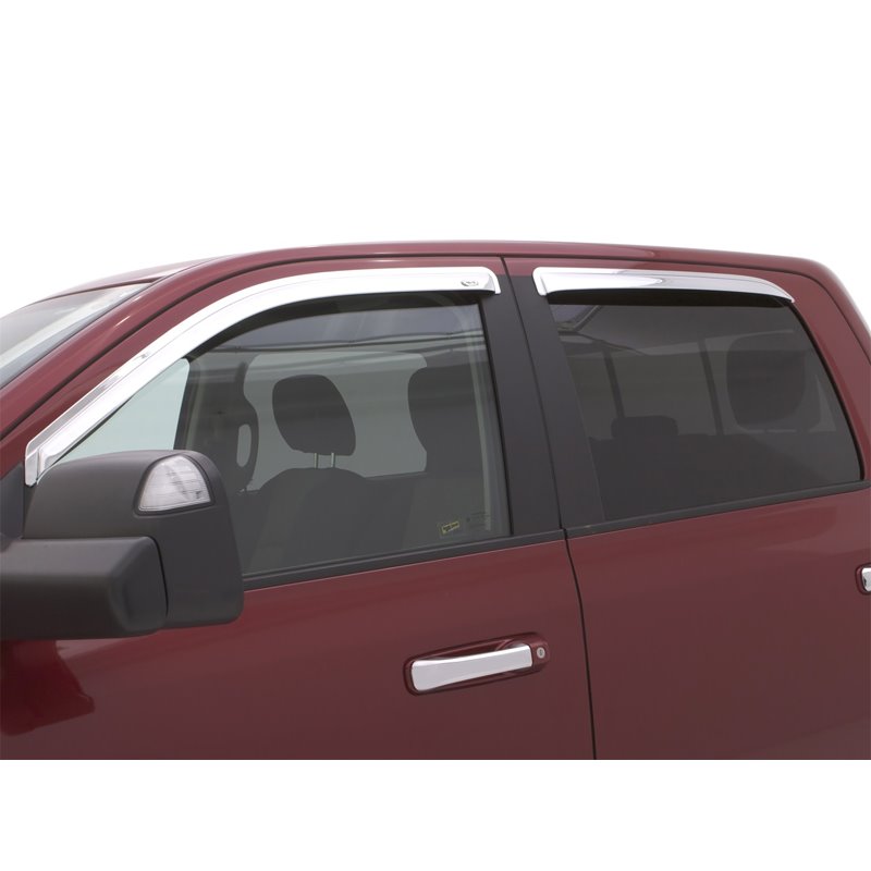 AVS | Chrome Ventvisor Deflector 4 pc. - Ranger 2.3T 2019-2022