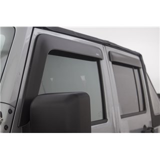 AVS | Ventvisor Low Profile Deflector 4 pc. - Wrangler (JK) 3.6L 2007-2018