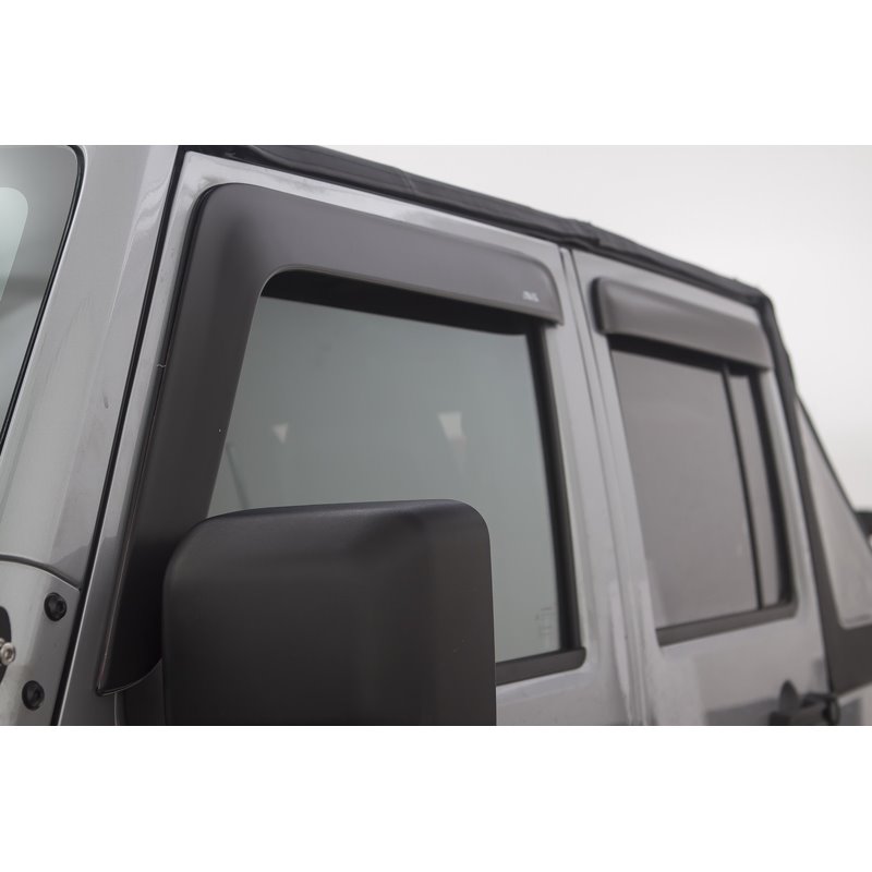 AVS | Ventvisor Low Profile Deflector 4 pc. - Wrangler (JK) 3.6L 2007-2018
