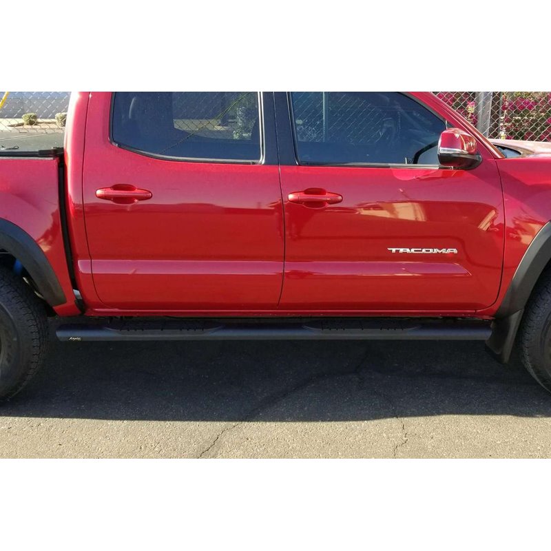 Raptor Series | Slide Track Oval Running Boards - Tacoma 2.7L / 3.5L / 4.0L 2005-2023