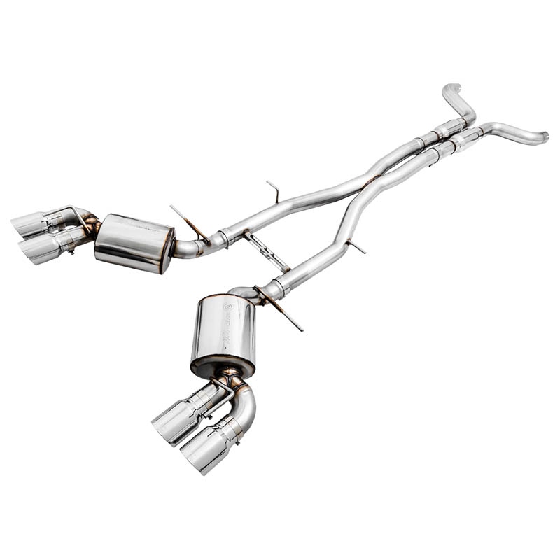 AWE Tuning | Touring Cat-Back Exhaust Quad Chrome Tips - Camaro 6.2L 2016-2023