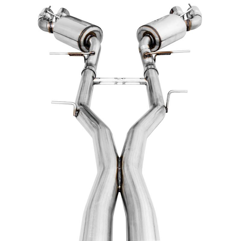 AWE Tuning | Touring Cat-Back Exhaust Quad Chrome Tips - Camaro 6.2L 2016-2023