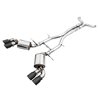 AWE Tuning | Touring Cat-Back Exhaust Quad Black Tips - Camaro 6.2L 2016-2023