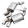 AWE Tuning | Touring Cat-Back Exhaust Quad Black Tips - Camaro 6.2L 2016-2023