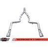 AWE Tuning | Track Cat-Back Exhaust Chrome Tips - Charger 6.2L / 6.4L 2015-2023