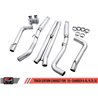 AWE Tuning | Track Cat-Back Exhaust Chrome Tips - Charger 6.2L / 6.4L 2015-2023