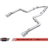 AWE Tuning | Track Cat-Back Exhaust Chrome Tips - Charger 6.2L / 6.4L 2015-2023