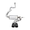 AWE Tuning | Touring Cat-Back Exhaust Black Tips - Focus 2.0T 2013-2018