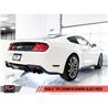 AWE Tuning | Touring Cat-Back Exhaust Quad 4" Black Tips - Mustang GT / Bullitt 5.0L 2018-2023