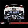 AWE Tuning | Touring Cat-Back Exhaust Quad 4" Black Tips - Mustang GT / Bullitt 5.0L 2018-2023