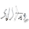 AWE Tuning | Track Cat-Back Exhaust Dual Black Tips - Civic 1.5T 2017-2020