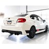AWE Tuning | Touring Cat-Back Exhaust Black Tips - WRX Limited / Premium 2.0T 2015-2021