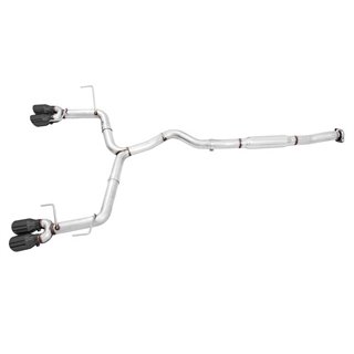 AWE Tuning | Track Cat-Back Exhaust Black Tips - WRX / WRX STi 2.0T / 2.5T 2012-2021