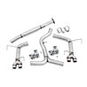 AWE Tuning | Track Cat-Back Exhaust Black Tips - WRX / WRX STi 2.0T / 2.5T 2012-2021