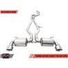 AWE Tuning | Touring Cat-Back Resonated Exhaust 5" Black Tips - GR Supra 3.0T 2020-2023