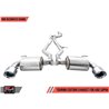 AWE Tuning | Touring Cat-Back Resonated Exhaust 5" Black Tips - GR Supra 3.0T 2020-2023
