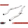 AWE Tuning | Touring Cat-Back Resonated Exhaust 5" Black Tips - GR Supra 3.0T 2020-2023