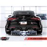 AWE Tuning | Touring Cat-Back Resonated Exhaust 5" Black Tips - GR Supra 3.0T 2020-2023
