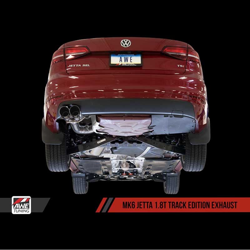 AWE Tuning | Track Cat-Back Exhaust Chrome Tips - Jetta 1.8T / 2.0L 2011-2018