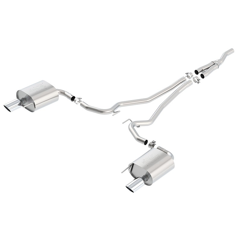 Borla | Cat-Back Exhaust ATAK - Mustang Ecoboost 2.3L - Mustang 2.3T 2015-2023