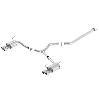 Borla | Cat-Back Exhaust ATAK - WRX / STI SEDAN - WRX / WRX STi 2.5T 2011-2014