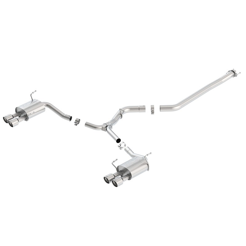 Borla | Cat-Back Exhaust ATAK - WRX / STI SEDAN - WRX / WRX STi 2.5T 2011-2014