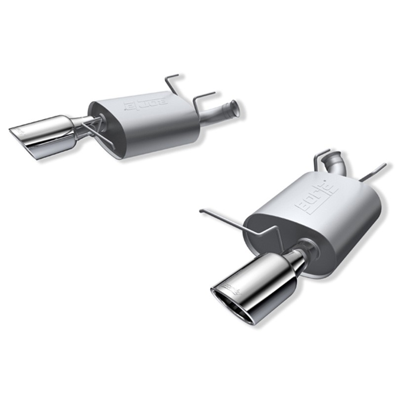 Borla | Axle-Back Exhaust S-Type - Mustang V6 Coupe / Convertible - Mustang 3.7L 2011-2014