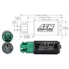 AEM Electronics | E85 High Flow Fuel Pump