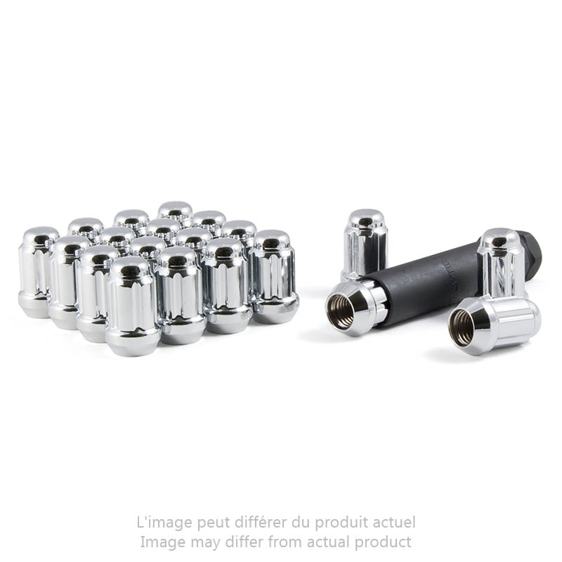Gorilla | Lug Nuts (20) - Acorn - Chrome - 12MM X 1.50
