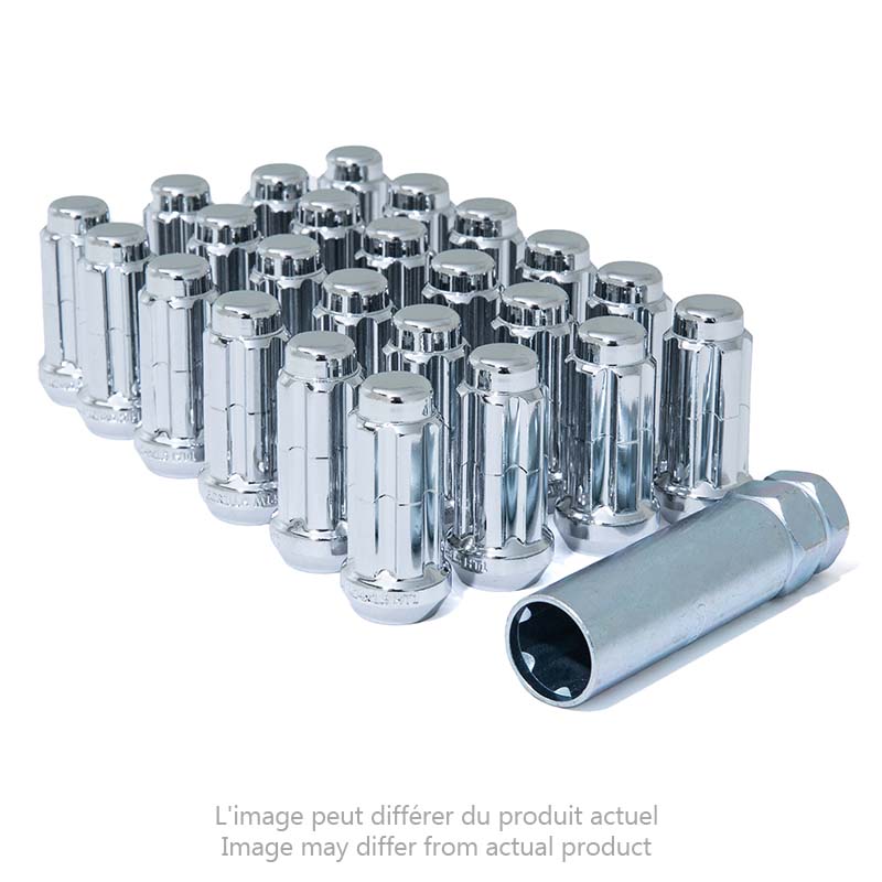 Gorilla | Lug Nuts (24) - Acorn - Chrome - 14MM X 1.50