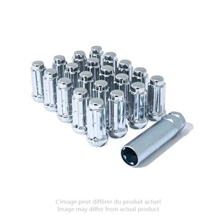 Gorilla | Lug Nuts (20) - Acorn - Chrome - 9/16" X 18