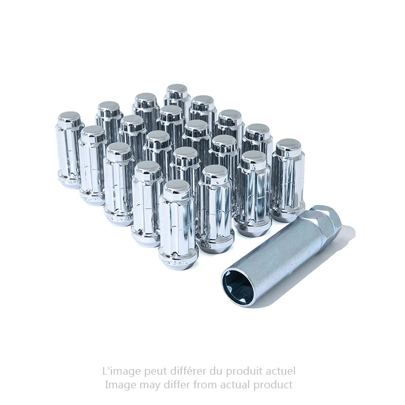 Gorilla | Lug Nuts (20) - Acorn - Chrome - 9/16" X 18
