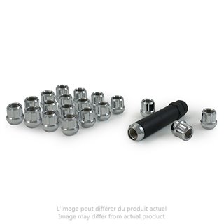 Gorilla | Lug Nuts (20) - Acorn Open End - Chrome - 1/2" X 20
