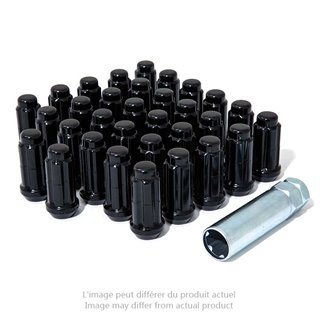 Gorilla | Lug Nuts (32) - Acorn - Black - 9/16" X 18