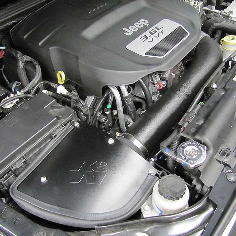 K&N | Performance Air Intake System - Wrangler (JK) 3.6L 2012-2018