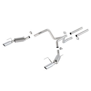 Borla | Cat-Back Exhaust ATAK - Mustang GT 4.6L - Mustang GT 4.6L 2010