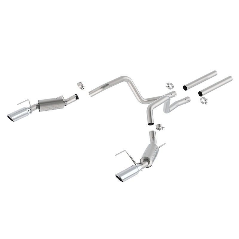 Borla | Cat-Back Exhaust ATAK - Mustang GT 4.6L - Mustang GT 4.6L 2010