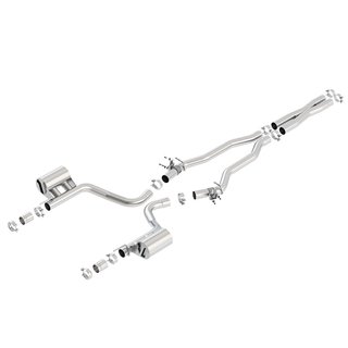Borla | Cat-Back Exhaust ATAK - Challenger SRT Hellcat - Challenger 6.2L 2015-2023