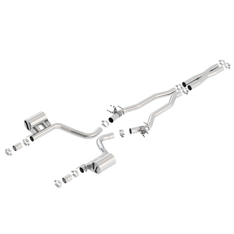 Borla | Cat-Back Exhaust ATAK - Challenger SRT Hellcat - Challenger 6.2L 2015-2023