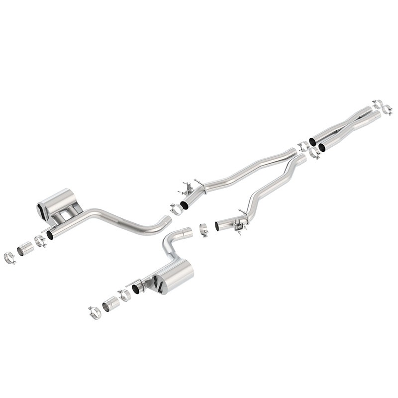 Borla | Cat-Back Exhaust ATAK - Challenger SRT Hellcat - Challenger 6.2L 2015-2023
