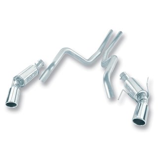 Borla | Cat-Back Exhaust S-Type - Mustang GT / Shelby GT500 - Mustang 4.6L / 5.4L 2005-2009