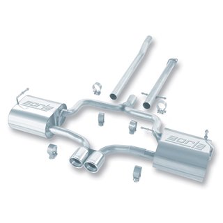 Borla | Cat-Back Exhaust Touring - Mini Cooper S supercharged 1.6L - Cooper 1.6L 2004-2015