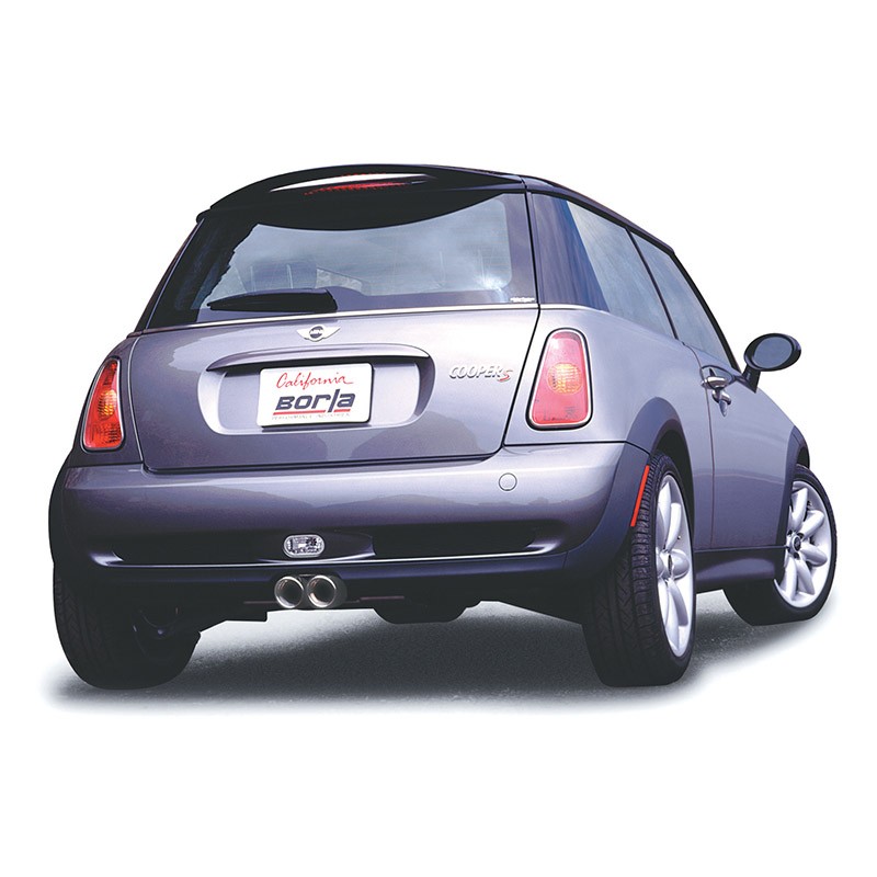 Borla | Cat-Back Exhaust Touring - Mini Cooper S supercharged 1.6L - Cooper 1.6L 2004-2015
