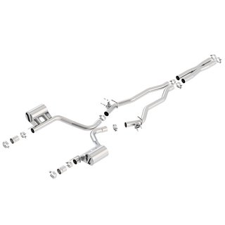 Borla | Cat-Back Exhaust ATAK - Challenger SRT 392 / Scat Pack - Challenger 6.4L 2015-2023