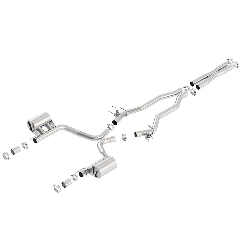 Borla | Cat-Back Exhaust ATAK - Challenger SRT 392 / Scat Pack - Challenger 6.4L 2015-2023