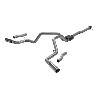 Flowmaster | Outlaw Series Cat Back Exhaust System - Silverado / Sierra 2500 HD / 3500 HD 6.6L 2020-2022