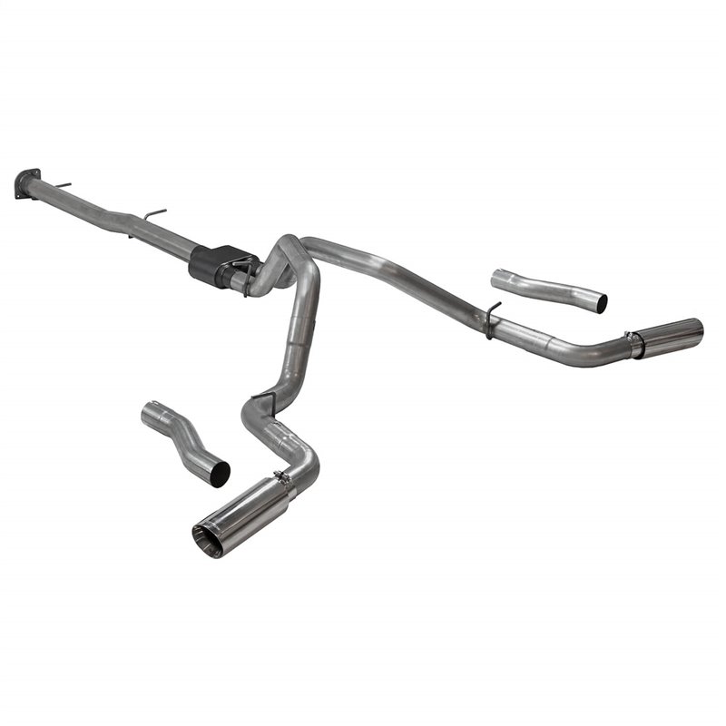 Flowmaster | Outlaw Series Cat Back Exhaust System - Silverado / Sierra 2500 HD / 3500 HD 6.6L 2020-2022