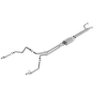Borla | Cat-Back Exhaust S-Type - Silverado / Sierra 1500 6.2L - Silverado / Sierra 1500 / Limited 6.2L 2019-2023
